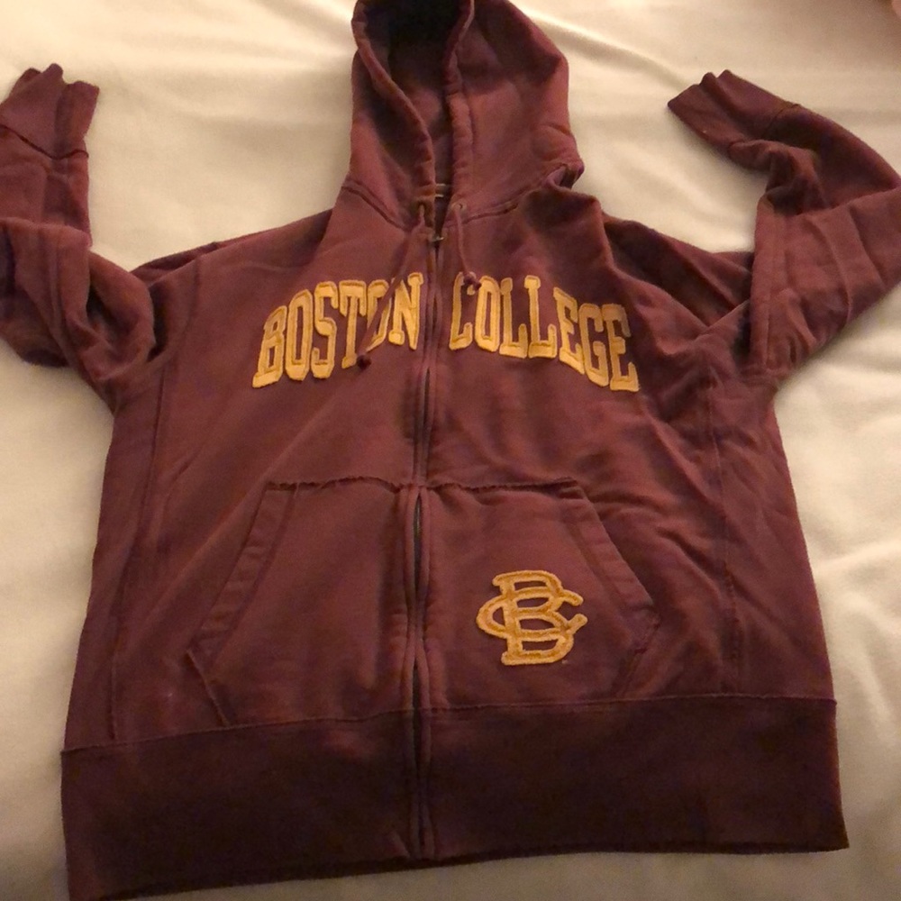BC College Zip up Hoodie